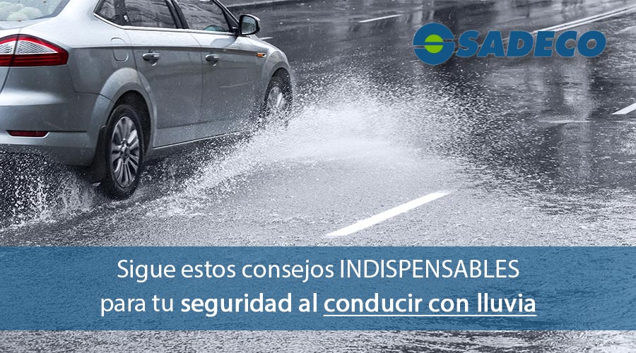 Cómo conducir bajo la lluvia con seguridad