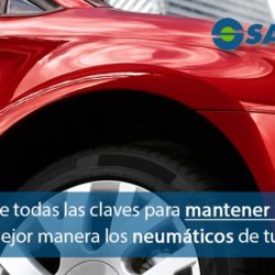 Consejos sobre cómo cuidar los neumáticos del coche